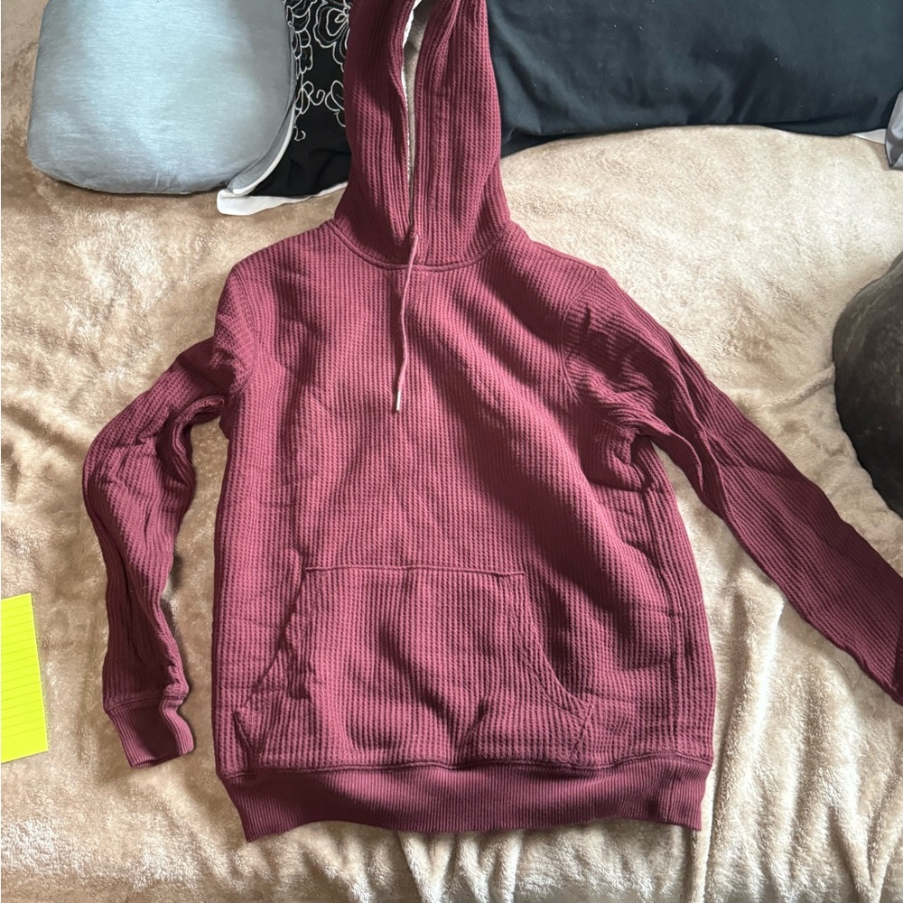 Old Navy Women's Maroon Hoodie Sweater